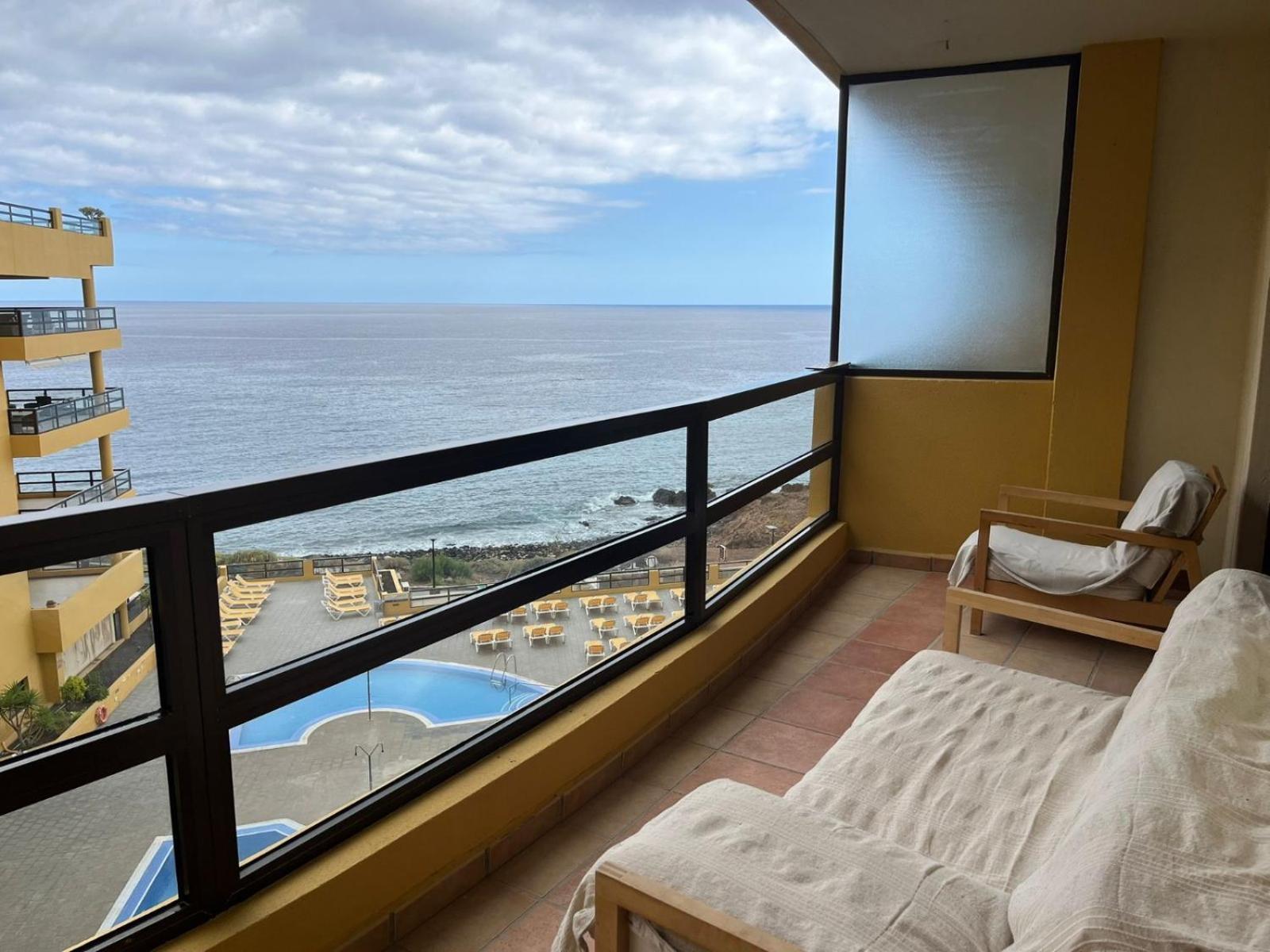 Edificio Agua Marina Panoramic View Apartments On First Line San Miguel de Abona Exterior foto